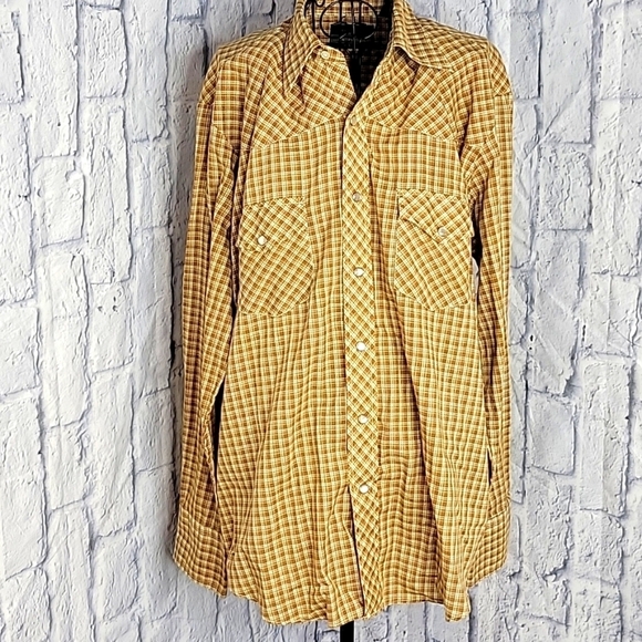 COUNTRY‎ TOUCH Sportswear Western Shirt Large 16/16 1/2 - Picture 1 of 7